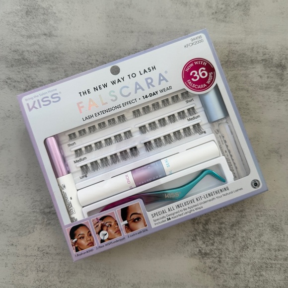 Falscara SPECIAL ALL INCLUSIVE KIT 10MM-14MM
Lengthening Wisps | 36 Wisps - Picture 1 of 1